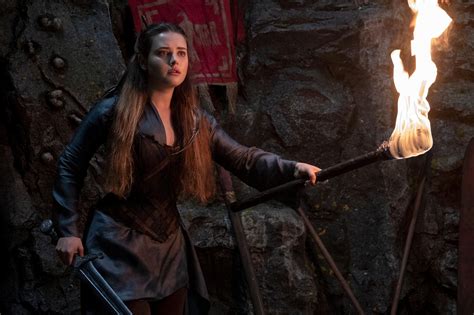 Katherine Langford talks 'honoring Nimue's strength' on Netflix's .